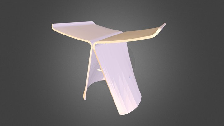 Butterfly Stool 3D Model