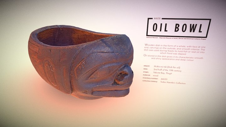 Oil Bowl | 44630 3D Model
