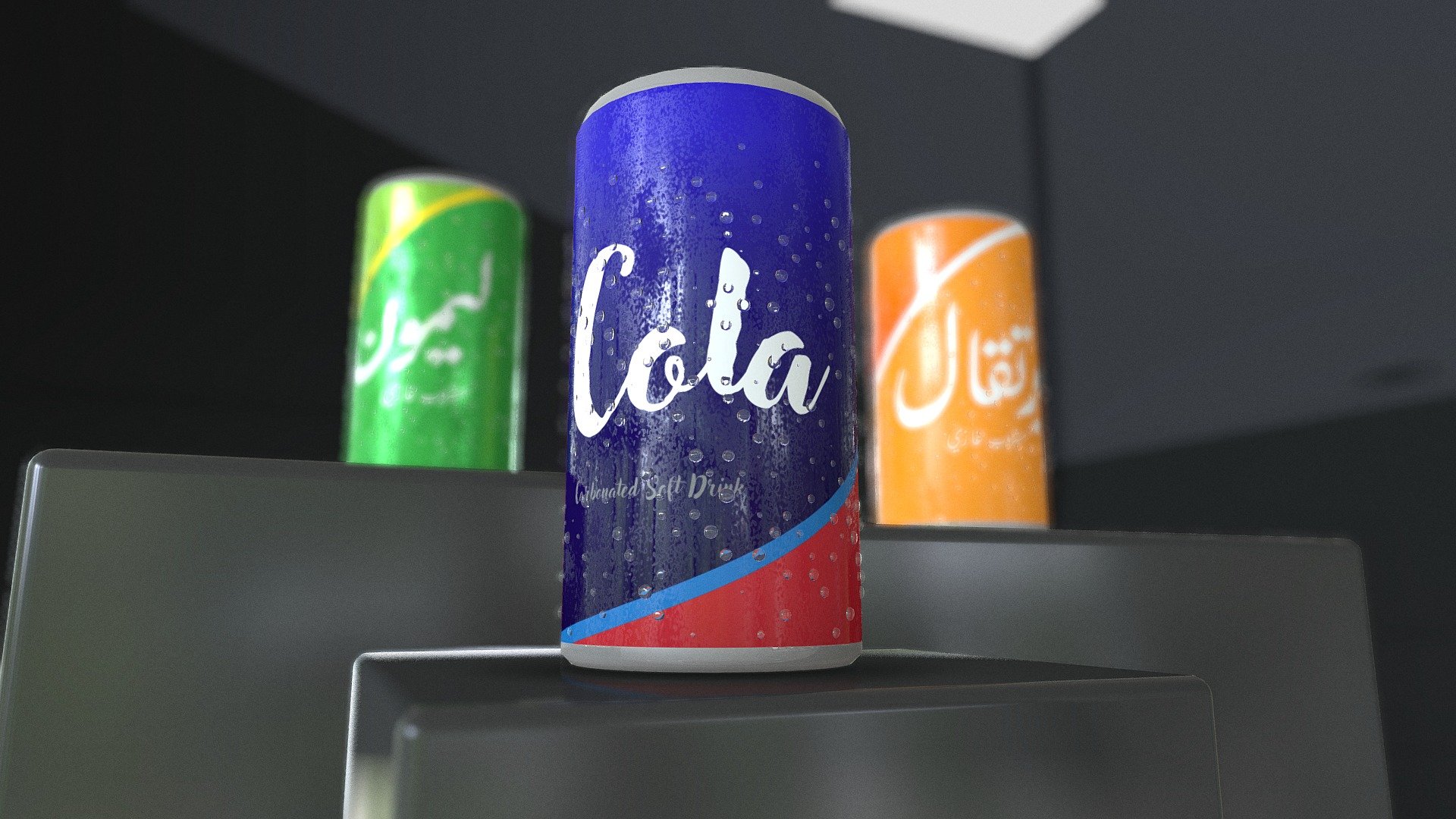 3D Soft drink Cans Arabic and English مشروب غازي - Buy Royalty Free 3D ...