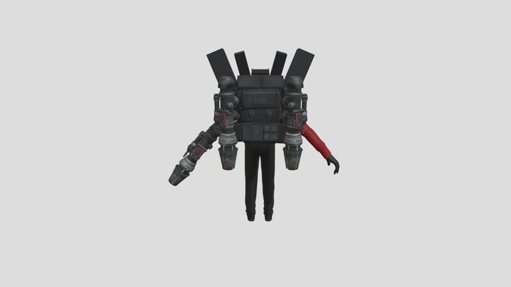 Titan speakerman 3D Model