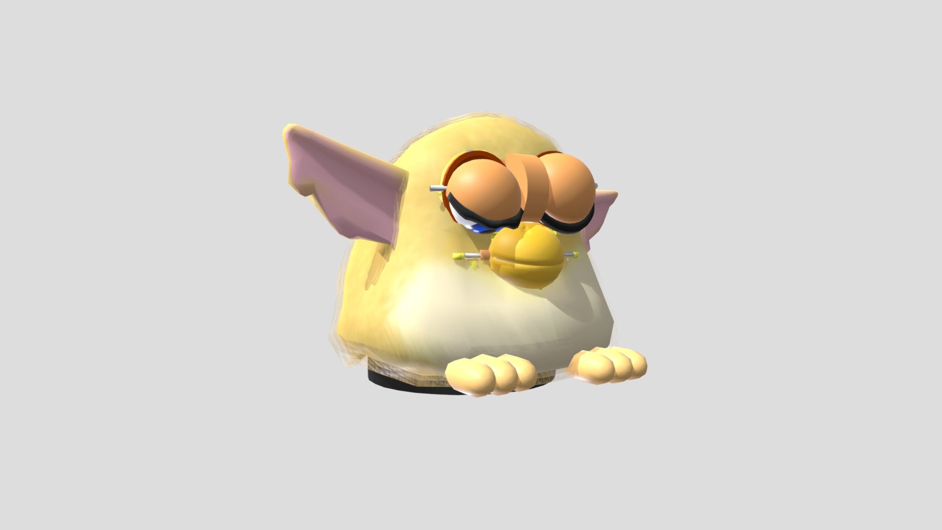 Thefirstfurbyprototypeever 3d Model By Marcolinadesign 1201e5e