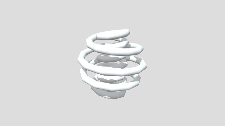 Rotating-spiral 3D Model