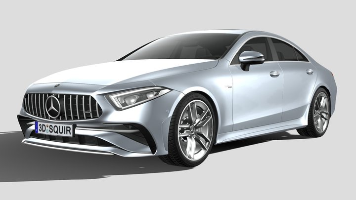 Mercedes-Benz CLS AMG 2022 3D Model