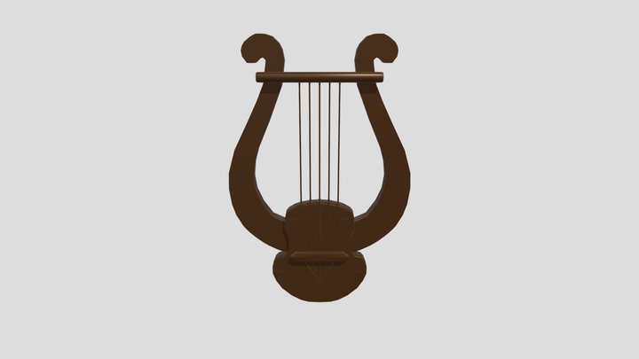 Lyre 3D Model