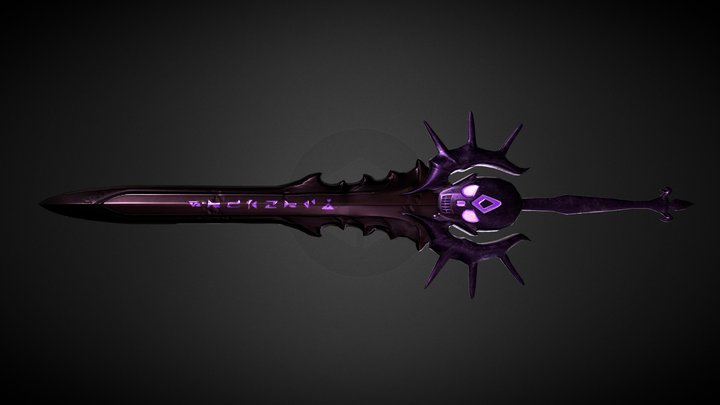 Eclipse Sword 3D Model
