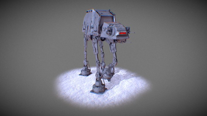 AT-AT 3D Model