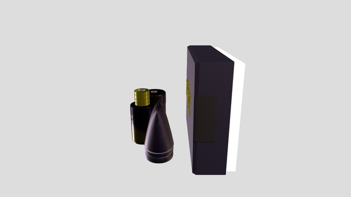 Dior Sauvage Premium Gift set 3D Model