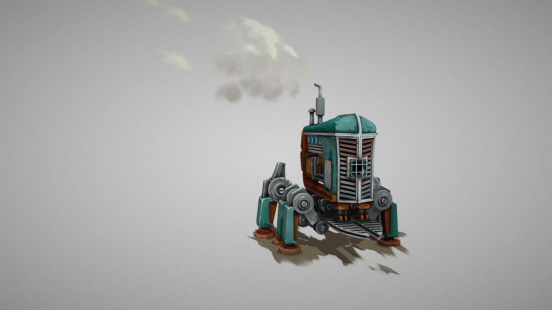 tractor — Sketchfab embed 3D viewer