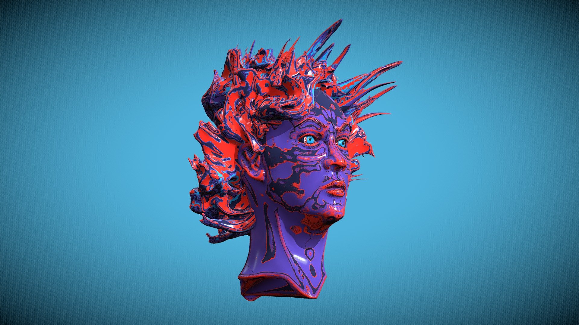 Illustrative Head V2 3D model by geolwilliams [1206d9e