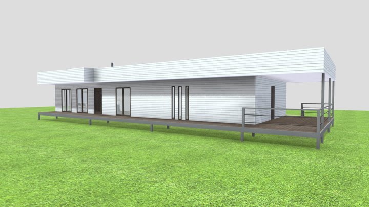 Vivienda Pitrufquen 3D Model