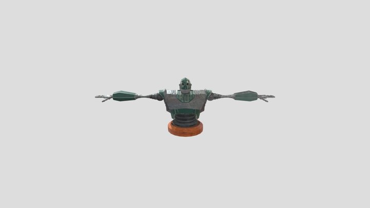 KNB127 - A2 - Iron Giant Unposed 3D Model