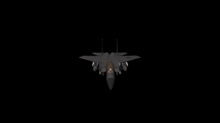 F15 Eagle 3D Model