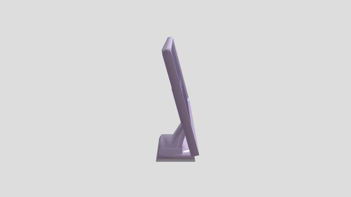 Computer screen 3D Model
