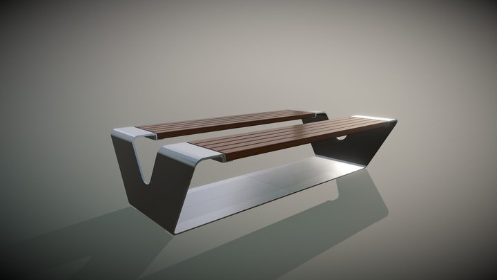 bench01 3D Model