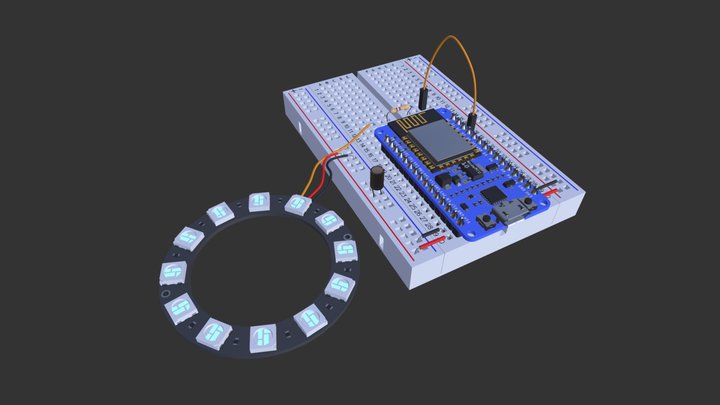 CityAIR breadboard version (step2) 3D Model