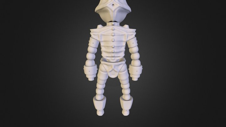 Mr Robot 3D Model