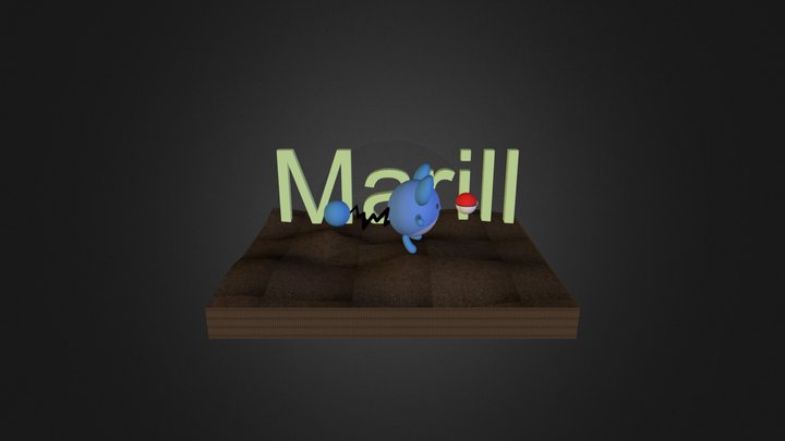 Marill 3D 3D Model