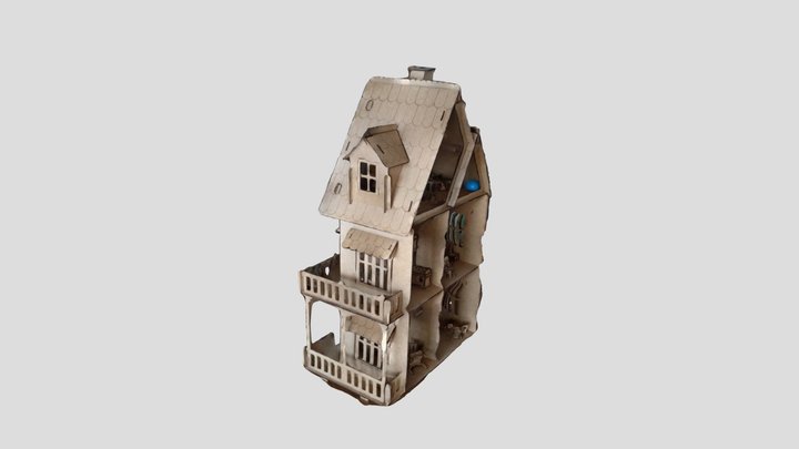 Doll house, spooky 3D Model