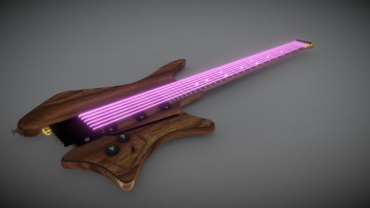 Guitar Strandberg 3D Model
