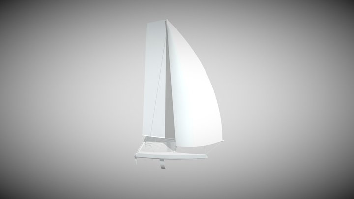 NACRA 17 RED V1 3D Model