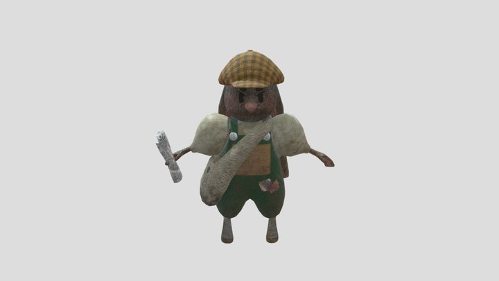Main Character 3D Model