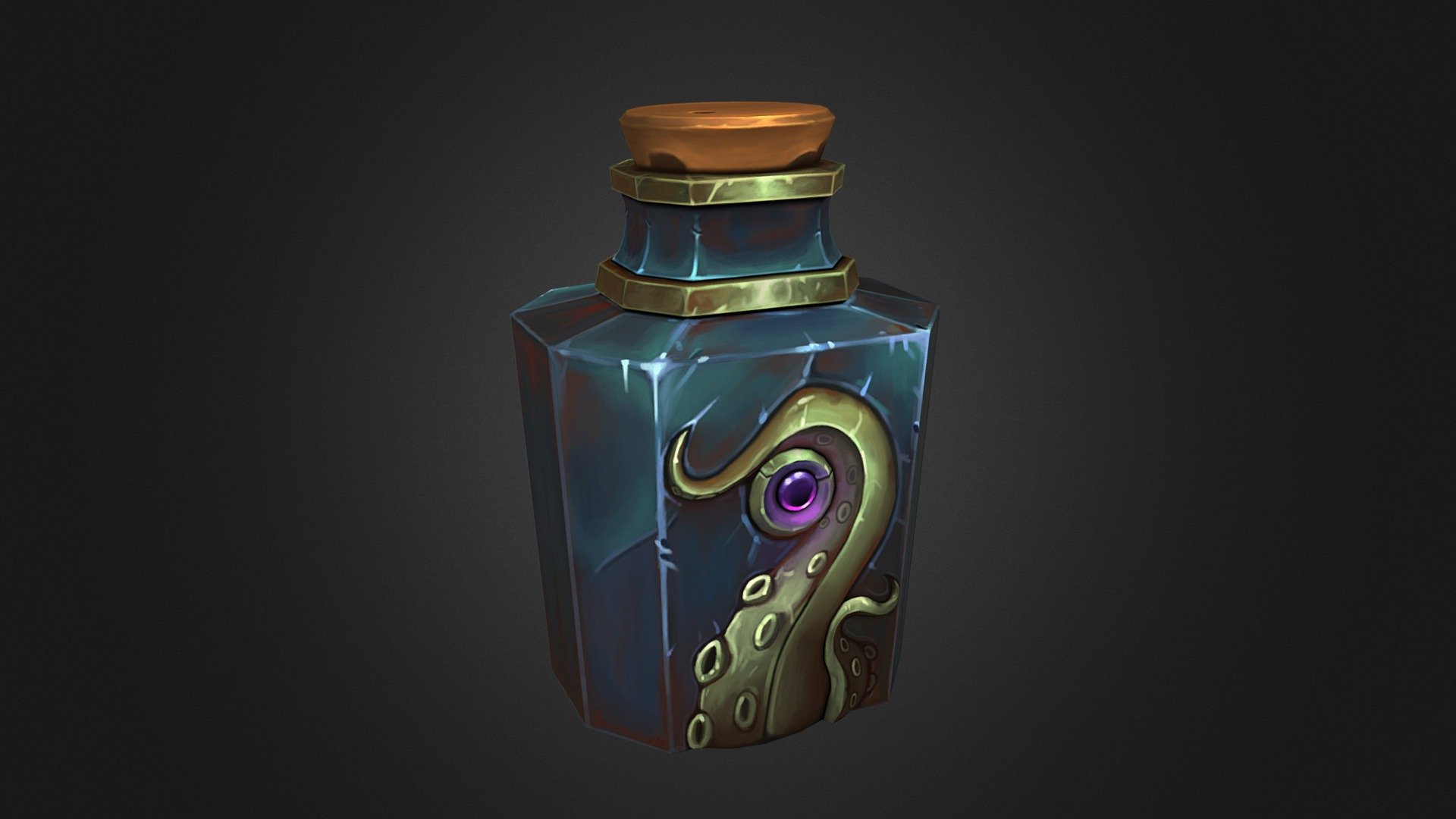 Potion - 3D model by Patrik Strnisko (@PocketWorkshop) [120ce1f ...