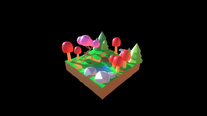 Parc 3D 3D Model
