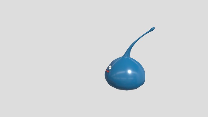 Slime Animation Move 3D Model