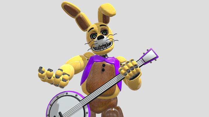 Spring Bonnie (Afton) kidnaping you 3D Model