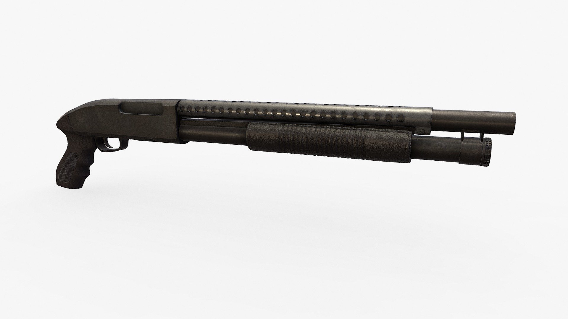 Shotgun - Download Free 3D model by Pieter Ferreira (@Badboy17Aiden ...