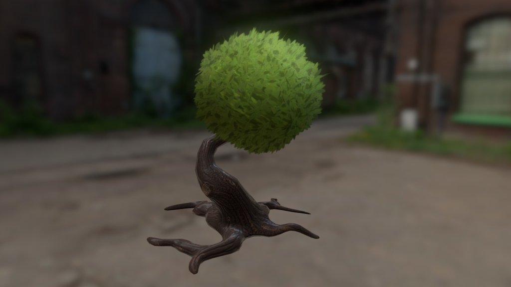 Small Stylized Tree - 3D model by Razgrizzz [120fa6d] - Sketchfab