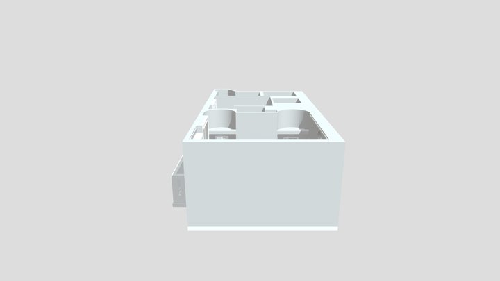 Interior of an Apartment Milan 3D Model