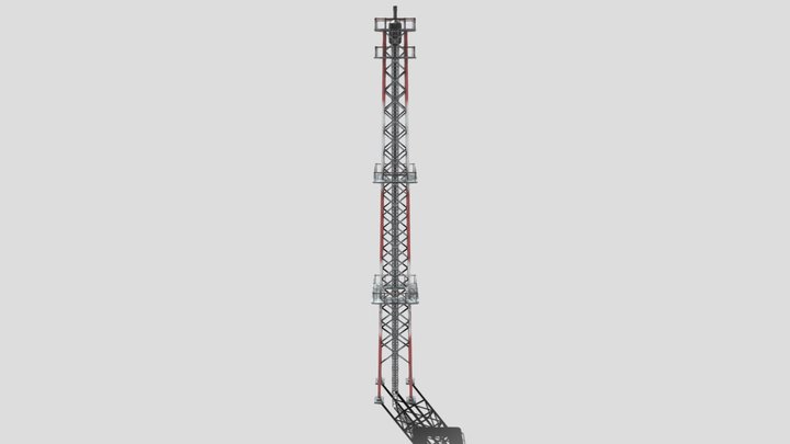 Tower_Refinery 3D Model