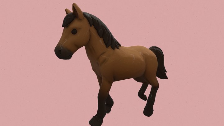 Cartoon Horse with animations