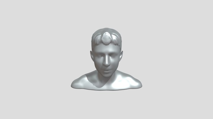 portrait of a young person 3D Model