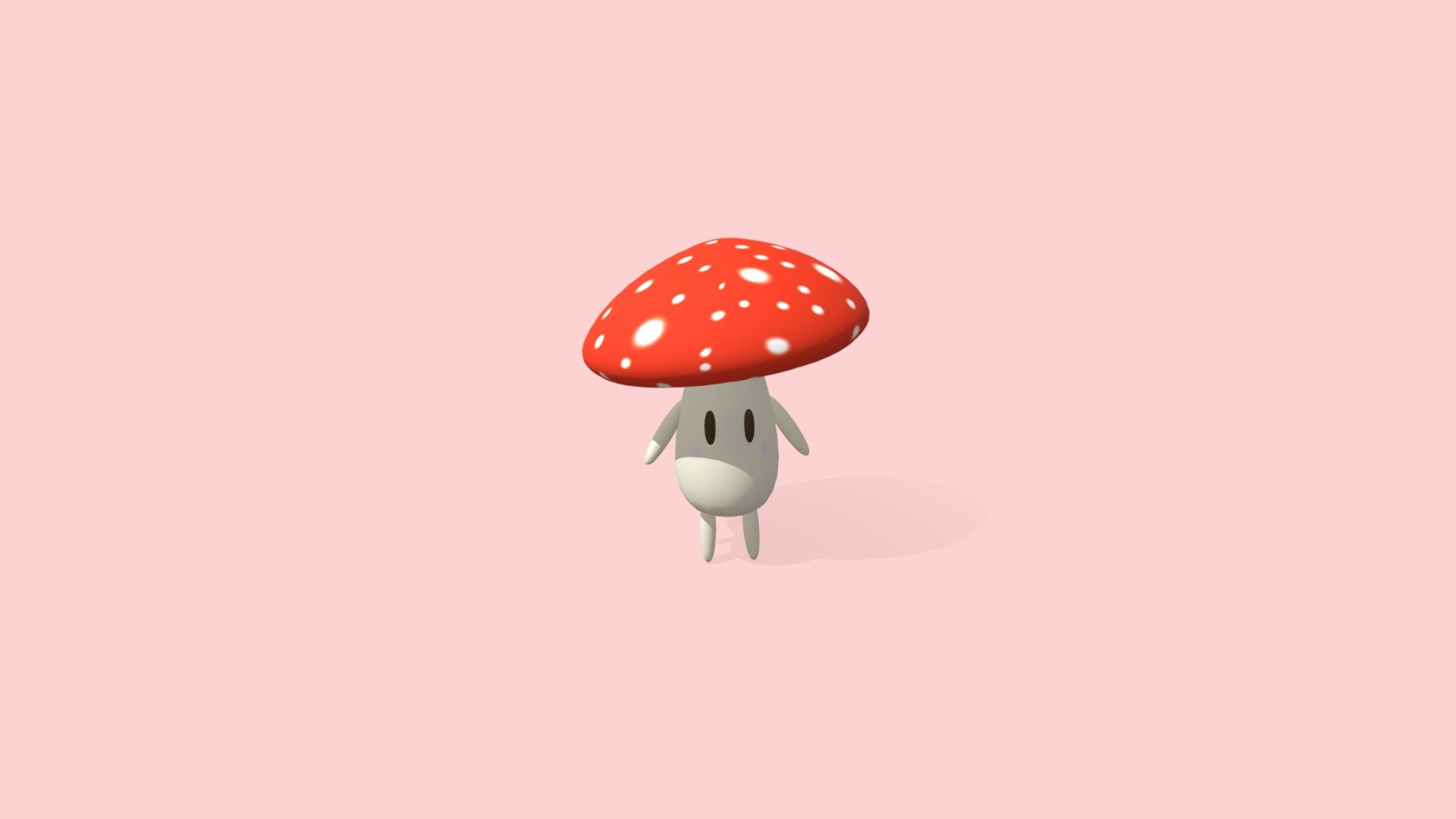 mushroom dance - Download Free 3D model by celinekessler [1212432] -  Sketchfab