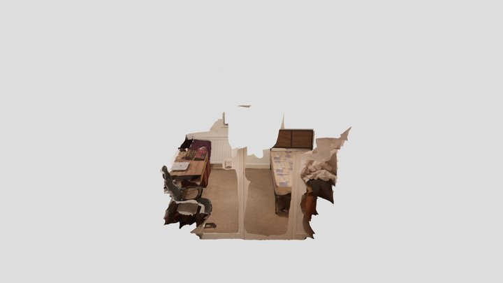 Bed Room Basic – Kostenloses 3D-Modell STL