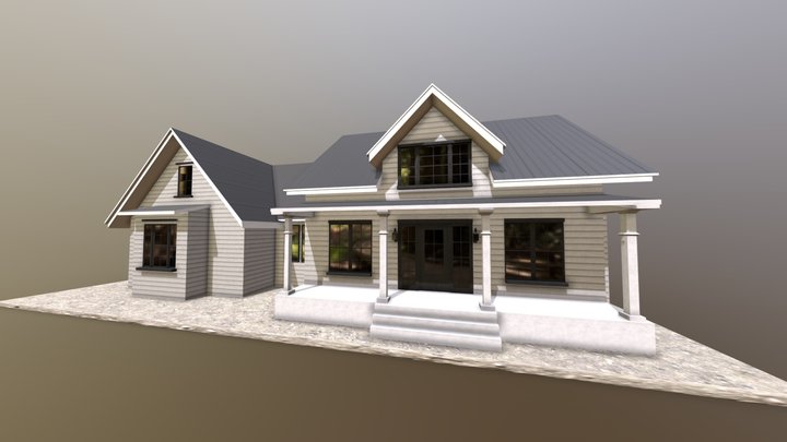 Modern House 3D Model