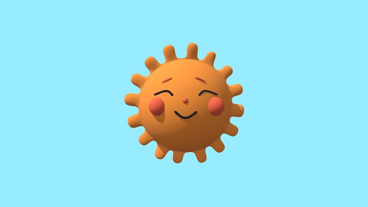 sun 3D Model