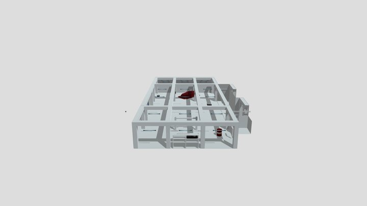 furious drag racing garage (2mb) 3D Model