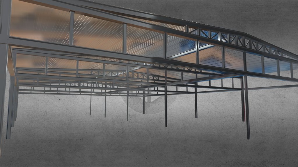 metal roof truss
