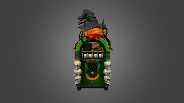 Halloween Jukebox – Modèle 3D gratuit STL