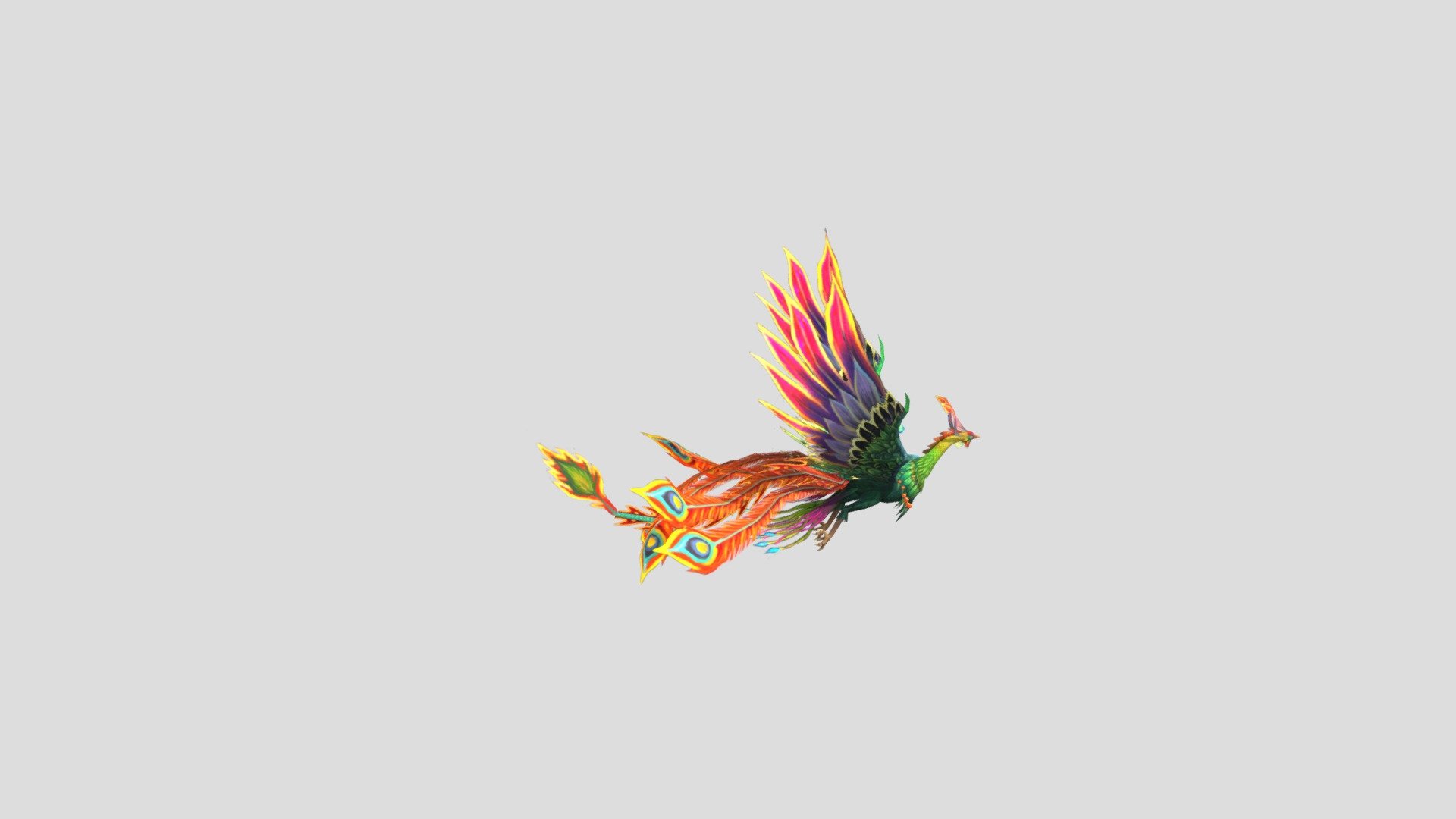 Demo Phoenix Bird - 3D model by IceKnight [12163cd] - Sketchfab