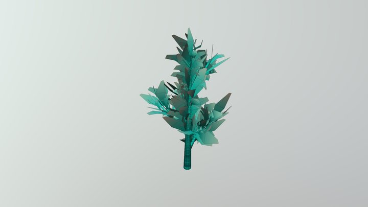 Mahogany Tree2 3D Model