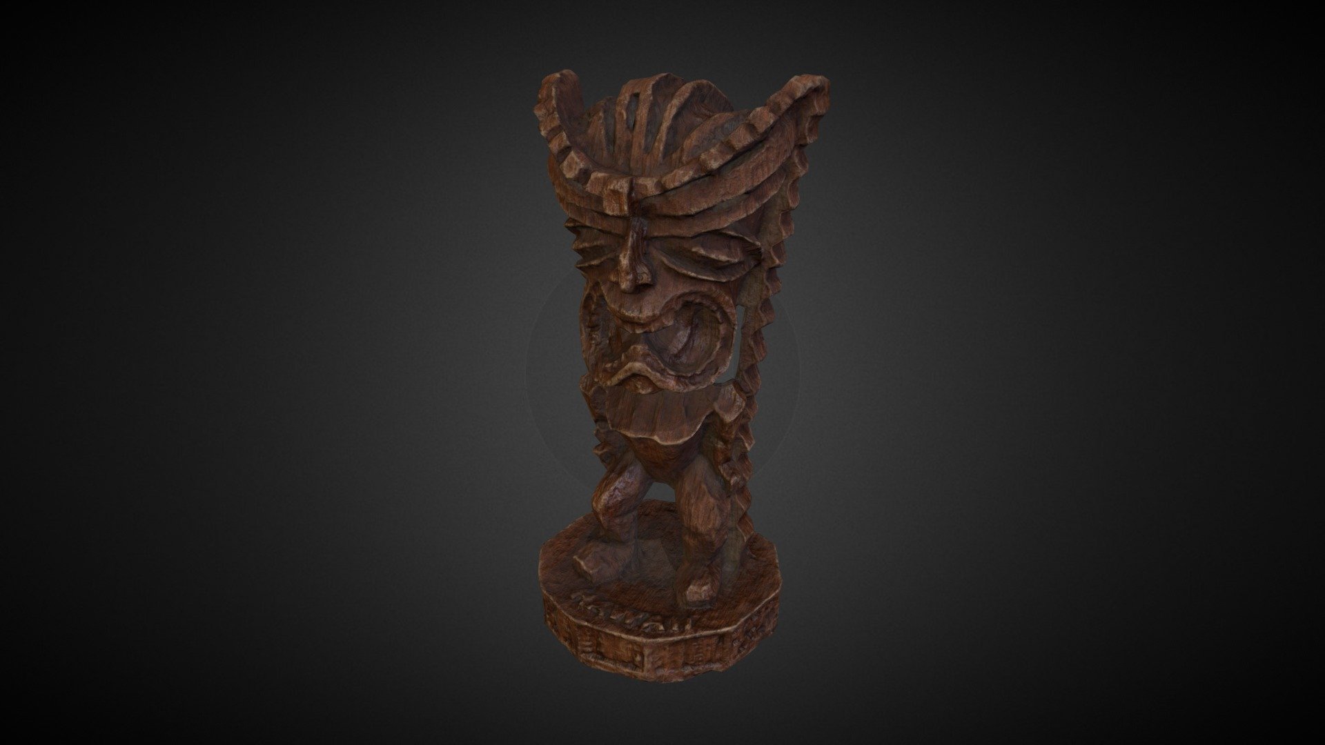 Photo-scanned table tiki