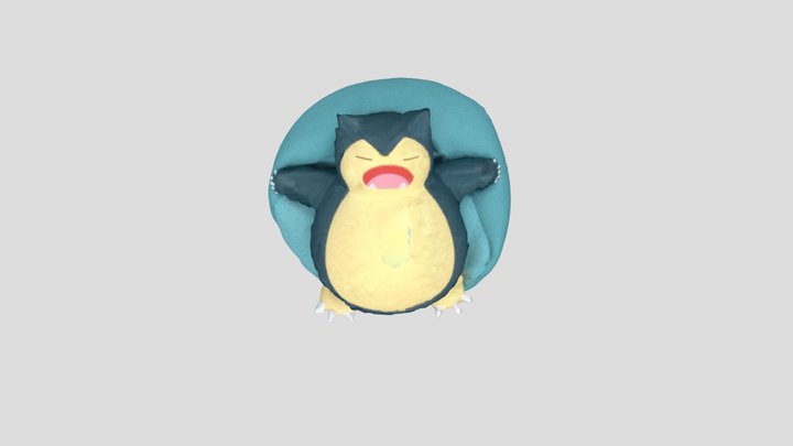 Snorlax 3D Model