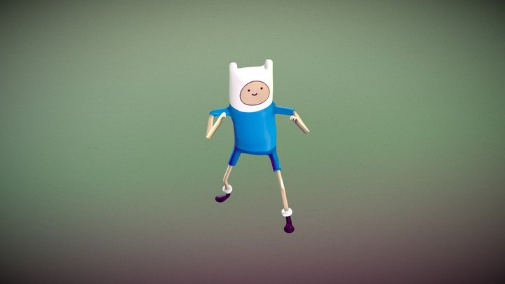 Simple Character Animation 3D Model