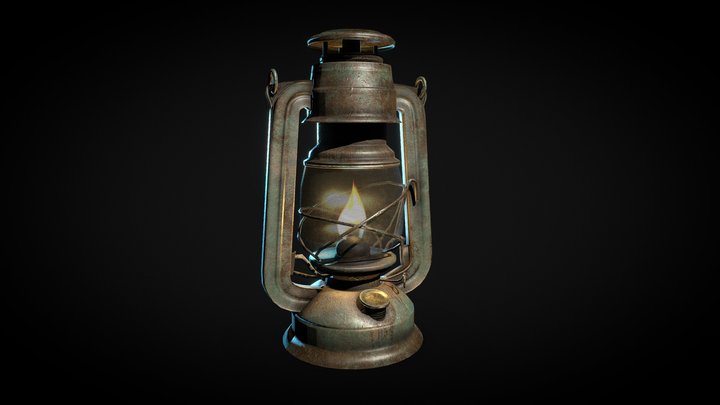 Old Lantern – Modello 3D gratuito STL