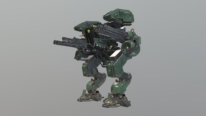 Mech 3D Model