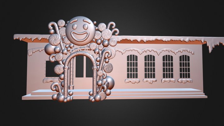Milk Bar_1 3D Model